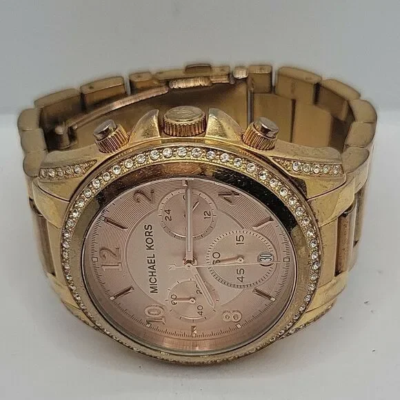 Michael Kors Blair MK5263 Women's Stainless Steel Analog Quartz Dial Watch BC822 - Picture 6 of 10